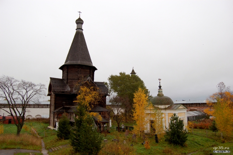 Церковь Успения из Александро-Куштского монастыря