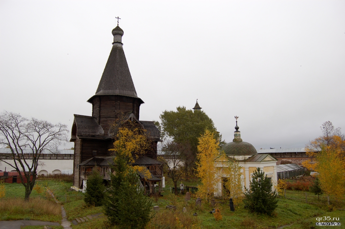 Церковь Успения из Александро-Куштского монастыря