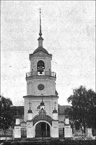 Колокольня церкви Покрова